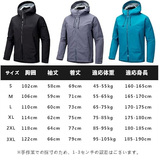 ゴアテックスGORE-TEX レインジャケット 防水 U-Betto Amazon.co.jp: [U-Betto] ゴアテックス レインウェア メンズ